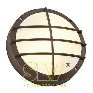229087 BULAN GRID светильник накладной IP44 для 2-х ламп E27 по 40Вт макс., бронза SLV 229087 BULAN GRID светильник накладной IP44 для 2-х ламп E27 по 40Вт макс., бронза SLV
