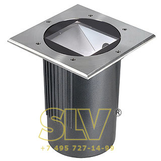 229304 DASAR HIT-DE SQUARE 150W светильник встраиваемый IP67 c ЭмПРА для лампы HQI-TS Rх7s-24 150Вт, сталь SLV 229304 DASAR HIT-DE SQUARE 150W светильник встраиваемый IP67 c ЭмПРА для лампы HQI-TS Rх7s-24 150Вт, сталь SLV