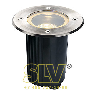 229320 DASAR 115 ROUND GU10 светильник встраиваемый IP67 для лампы GU10 35Вт макс., сталь SLV 229320 DASAR 115 ROUND GU10 светильник встраиваемый IP67 для лампы GU10 35Вт макс., сталь SLV