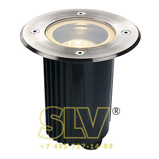 229330 DASAR 115 ROUND MR16 светильник встраиваемый IP67 для лампы MR16 35Вт макс., сталь SLV 229330 DASAR 115 ROUND MR16 светильник встраиваемый IP67 для лампы MR16 35Вт макс., сталь SLV