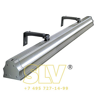229400 VANO DISPLAY светильник IP65 с Э-ПРА для 2-x ламп T5 по 35Вт, серебристый SLV 229400 VANO DISPLAY светильник IP65 с Э-ПРА для 2-x ламп T5 по 35Вт, серебристый SLV