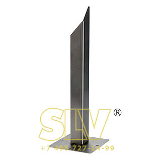 229422 ARROCK/RUSTY square/pathlight, наконечник для грунта 50см, сталь SLV 229422 ARROCK/RUSTY square/pathlight, наконечник для грунта 50см, сталь SLV