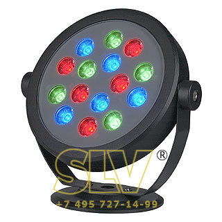 229453 KETO RGB LED ROUND 350mA светильник IP65 с 15-ю RGB PowerLED по 1Вт, черный SLV 229453 KETO RGB LED ROUND 350mA светильник IP65 с 15-ю RGB PowerLED по 1Вт, черный SLV