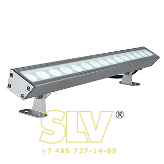 229462 GALEN LED PROFILE 350mA светильник IP65 с 15-ю PowerLED по 1Вт, алюминий / LED белый теплый SLV 229462 GALEN LED PROFILE 350mA светильник IP65 с 15-ю PowerLED по 1Вт, алюминий / LED белый теплый SLV