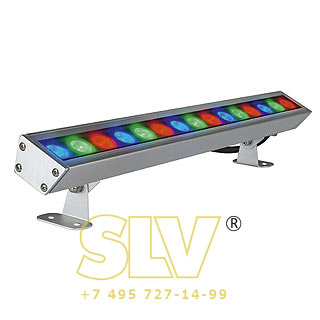 229463 GALEN RGB LED PROFILE 350mA светильник IP65 с 15-ю RGB PowerLED по 1Вт, алюминий SLV