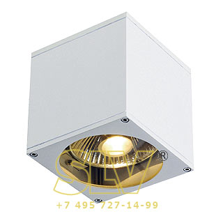 229561 BIG THEO WALL OUT светильник настенный IP44 для лампы ES111 75Вт макс., белый SLV 229561 BIG THEO WALL OUT светильник настенный IP44 для лампы ES111 75Вт макс., белый SLV