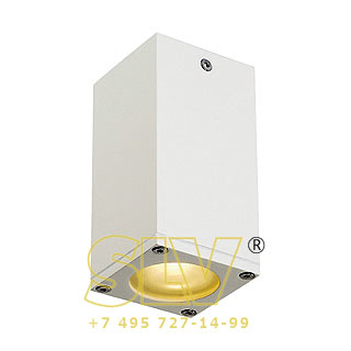 229581 THEO CEILING OUT светильник потолочный IP23 для лампы GU10 35Вт макс., белый SLV 229581 THEO CEILING OUT светильник потолочный IP23 для лампы GU10 35Вт макс., белый SLV