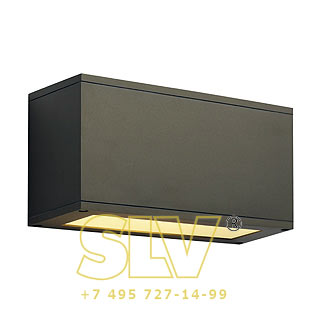 229618 THEOS 101 E27 светильник настенный IP44 для лампы ELT E27 24Вт макс., бронза SLV