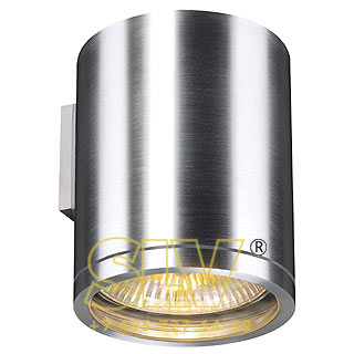 229766 ROX WALL OUT светильник настенный IP44 для лампы ES111 75Вт макс., алюминий SLV 229766 ROX WALL OUT светильник настенный IP44 для лампы ES111 75Вт макс., алюминий SLV
