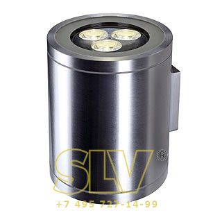 229786 ROX UP-DOWN GX53 OUT светильник настенный IP44 для 2-х ламп GX53 по 13Вт макс., алюминий SLV 229786 ROX UP-DOWN GX53 OUT светильник настенный IP44 для 2-х ламп GX53 по 13Вт макс., алюминий SLV