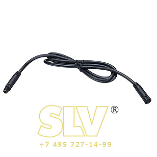 229820 LED STRIPS OUTDOOR 100 PRO, коннектор, 1м, 4-жильный (F-M), 24В=, 50Вт макс., черный SLV 229820 LED STRIPS OUTDOOR 100 PRO, коннектор, 1м, 4-жильный (F-M), 24В=, 50Вт макс., черный SLV