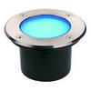 229317 DASAR 115 LED светильник встраиваемый IP67 с 44 синими LED общ. 6Вт, сталь