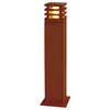 229421 RUSTY SQUARE 70 светильник IP55 для лампы E27 ELD 11Вт макс., бурый